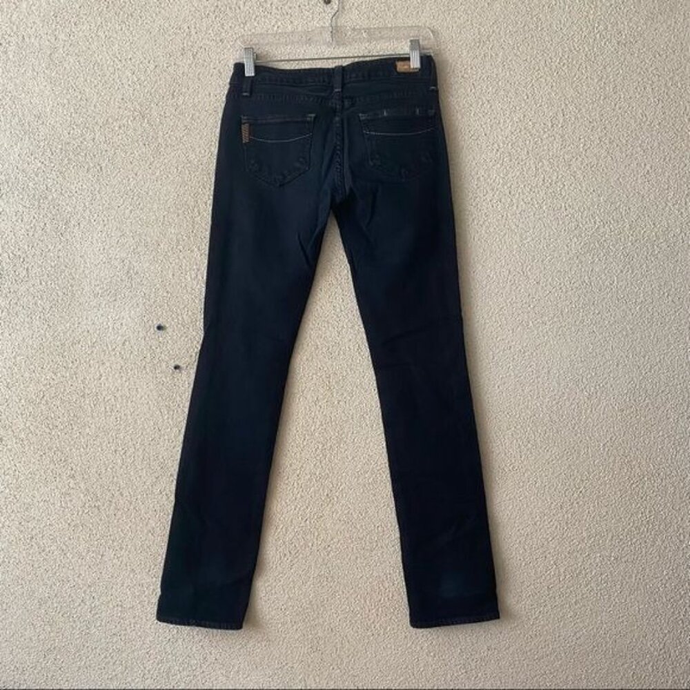 Paige Womens Jeans Denim Blue Heights Low Rise Skinny Leg 5 Pocket Size 25 - Picture 6 of 11